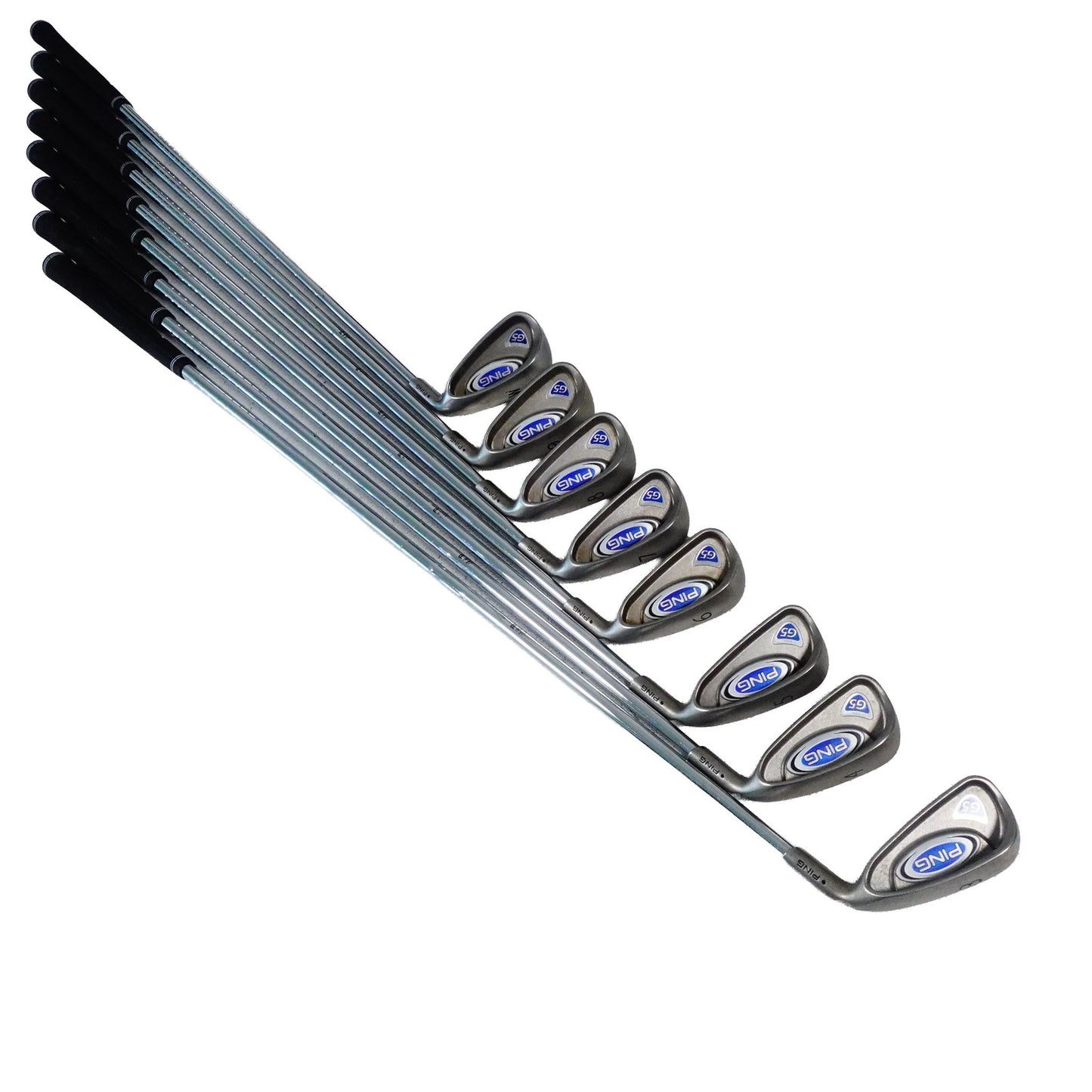 Ping G5 Black Dot Iron Set CS Lite Regular Flex Steel 3-PW RH NEW GRIPS
