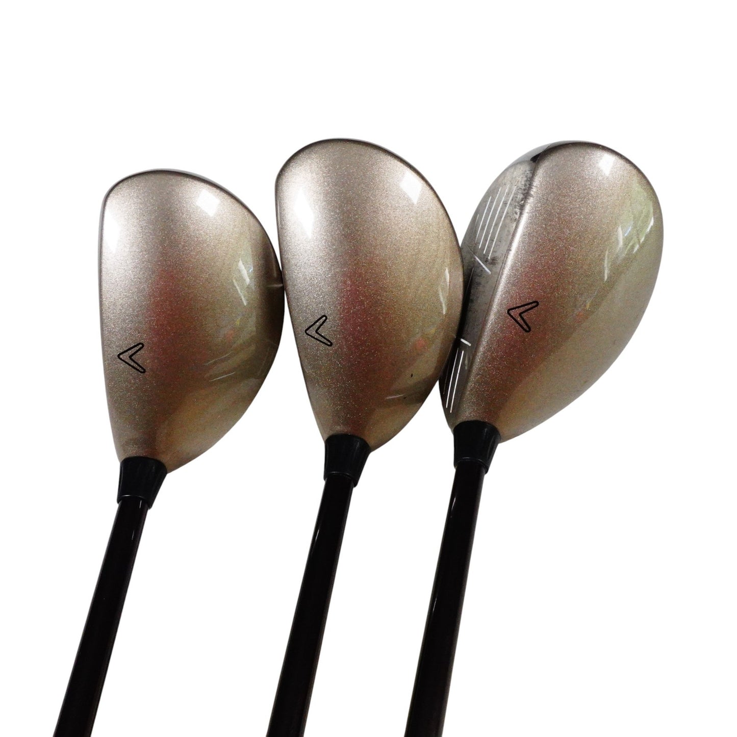 Callaway Big Bertha Heavenwood 3 4 5 Hybrid Set Ladies Flex Gems Graphite RH