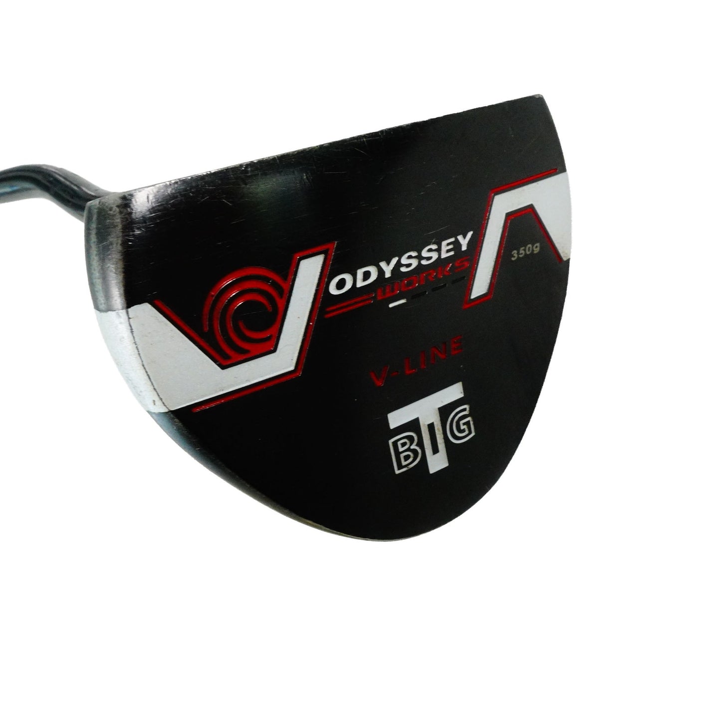 Odyssey Works V-Line Big T Black Steel 35" LH Left Hand NEW ODYSSEY GRIP