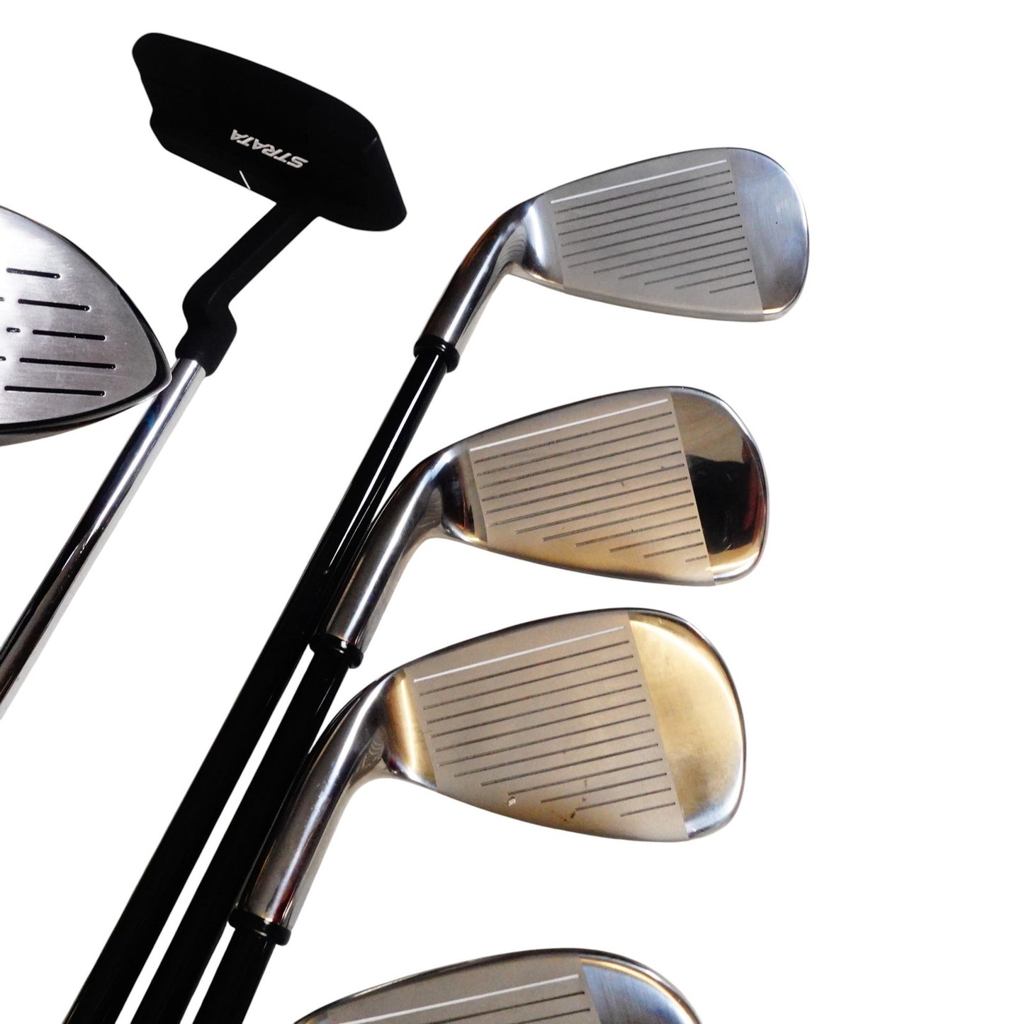 Strata Plus Ladies Complete Set 1W 5W 5H 6-PW+SW Putter Carry Stand Bag NEW