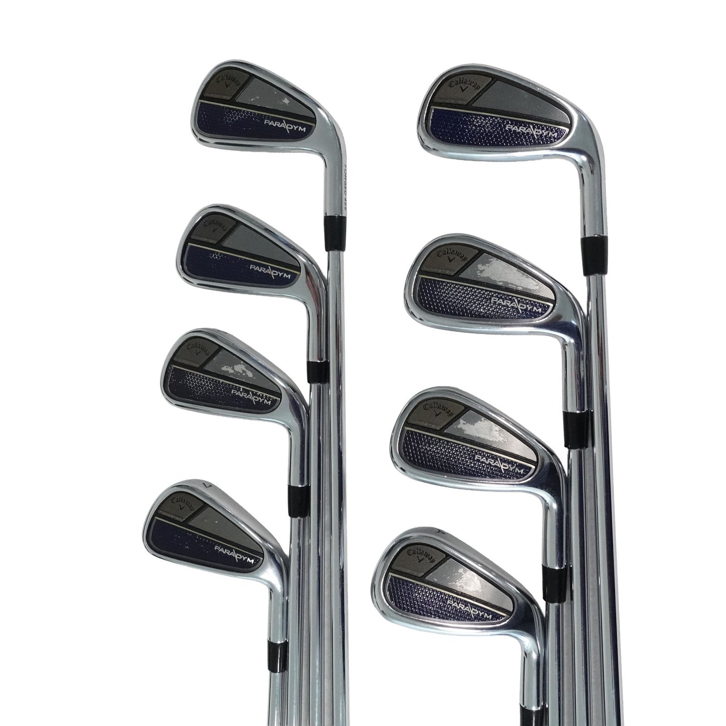 Callaway Paradym Iron Set Project X LZ 6.0 Stiff Flex 120g +1/2" Steel 4-PW+A RH