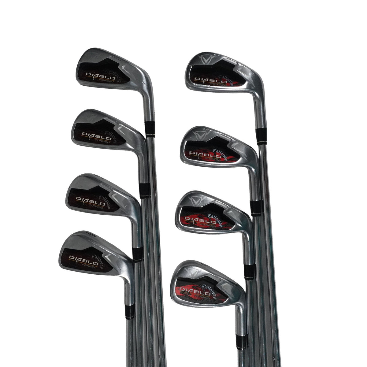 Callaway Diablo Forged Iron Set NS Pro 1100GHUniflex Steel 3-PW RH NEW GRIPS