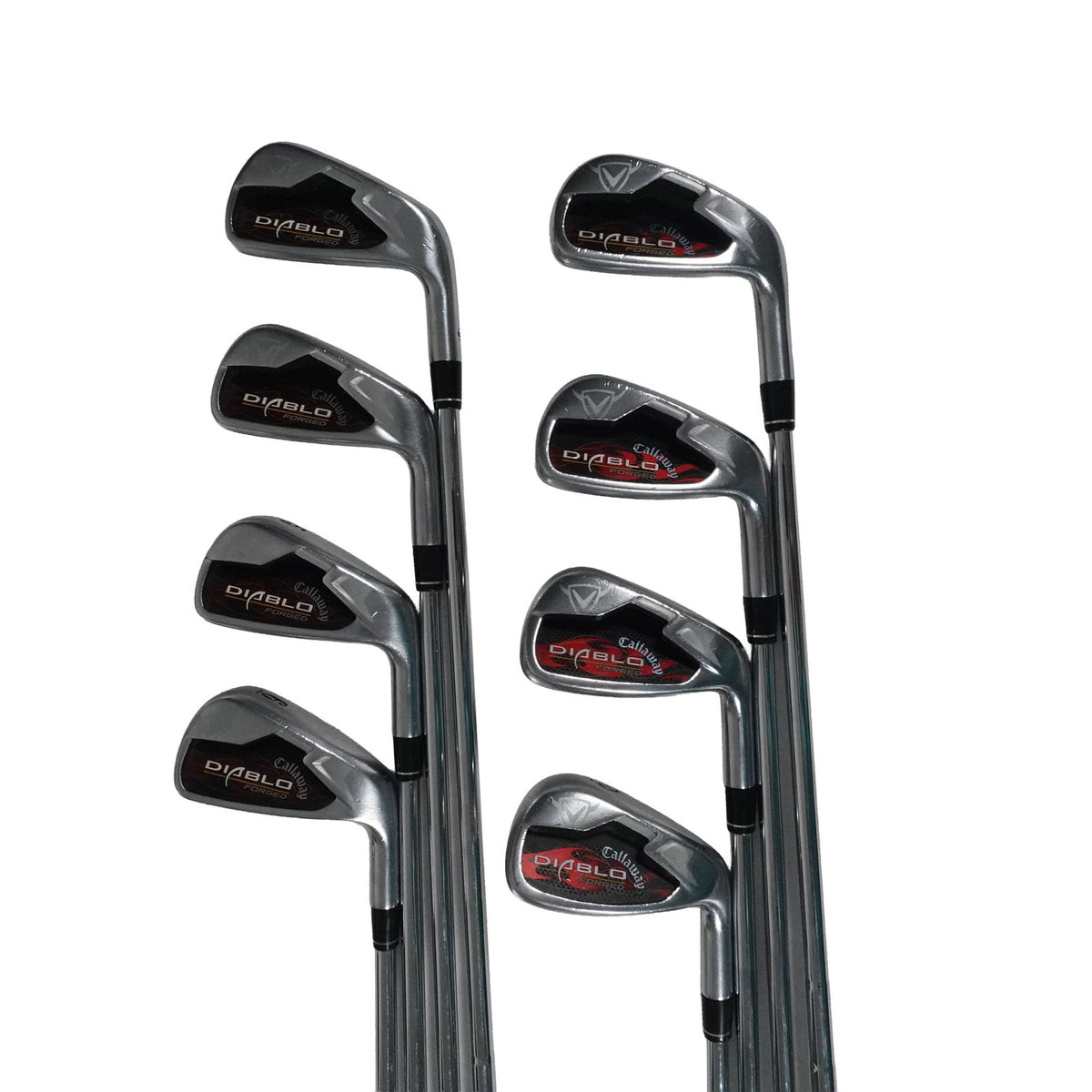 Callaway Diablo Forged Iron Set NS Pro 1100GHUniflex Steel 3-PW RH NEW GRIPS