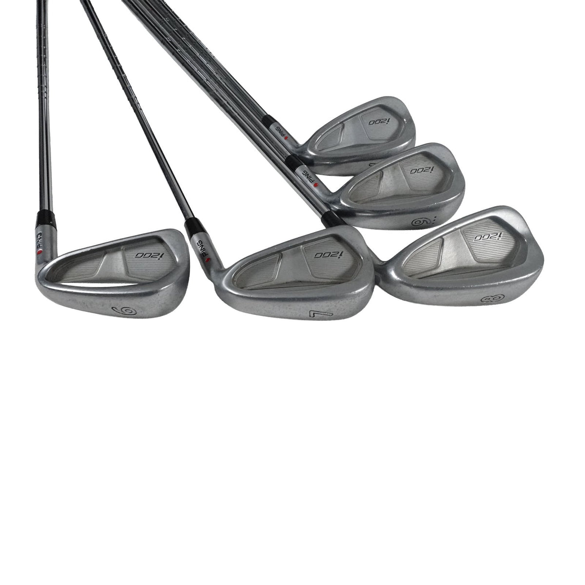 Ping i200 Red Dot Iron Set Stiff Flex Steel 6-PW Matching Serials RH NEW GRIPS