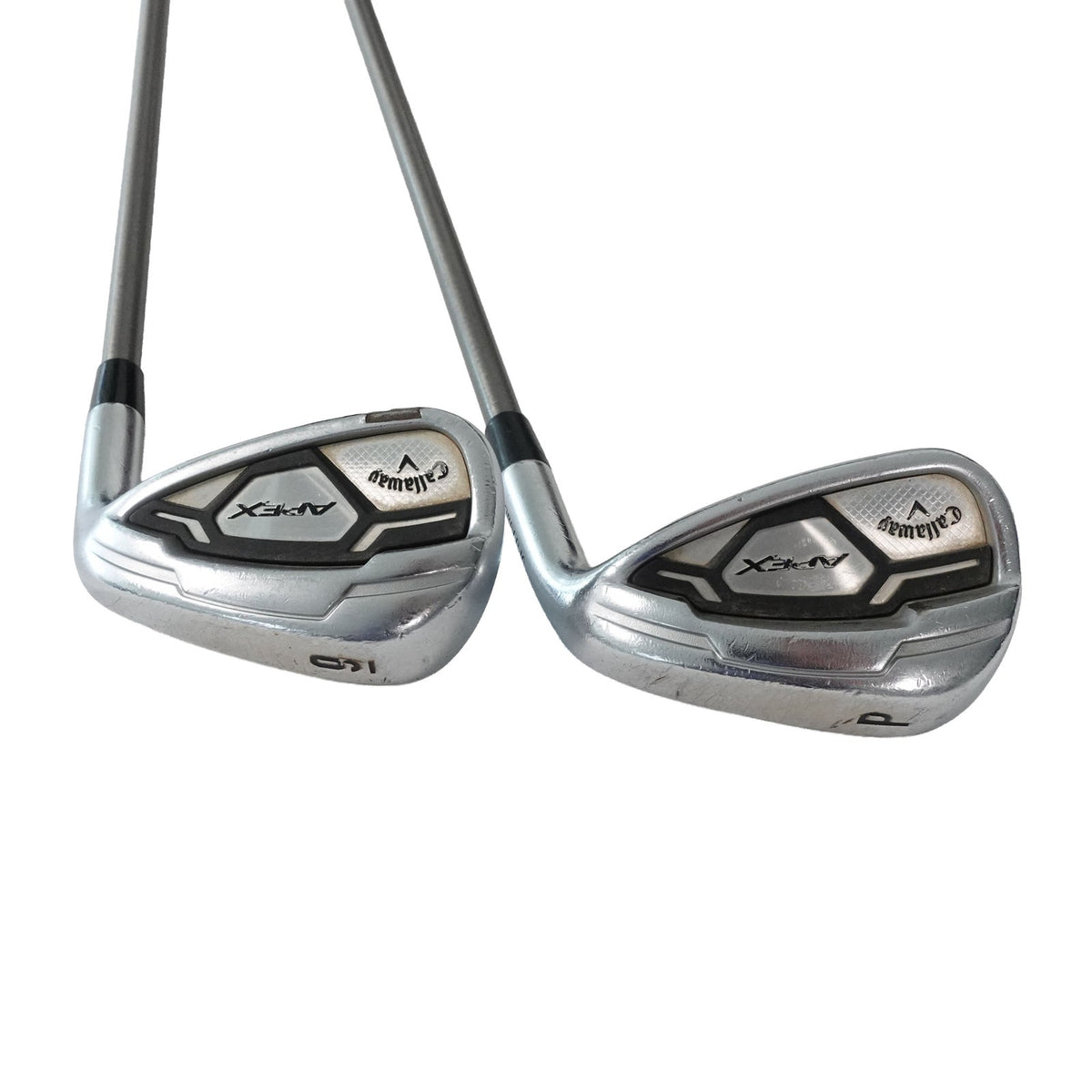 Callaway Apex CF16 Iron Set SteelFiber i110 Stiff Flex PURE Graphite 4-PW RH