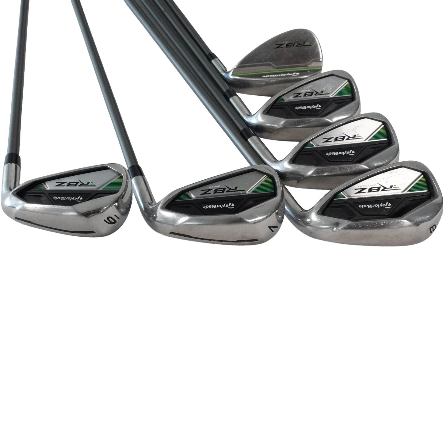 TaylorMade RBZ Speedlite Driver Wood Hybrid Iron Set Regular Flex Graphite RH