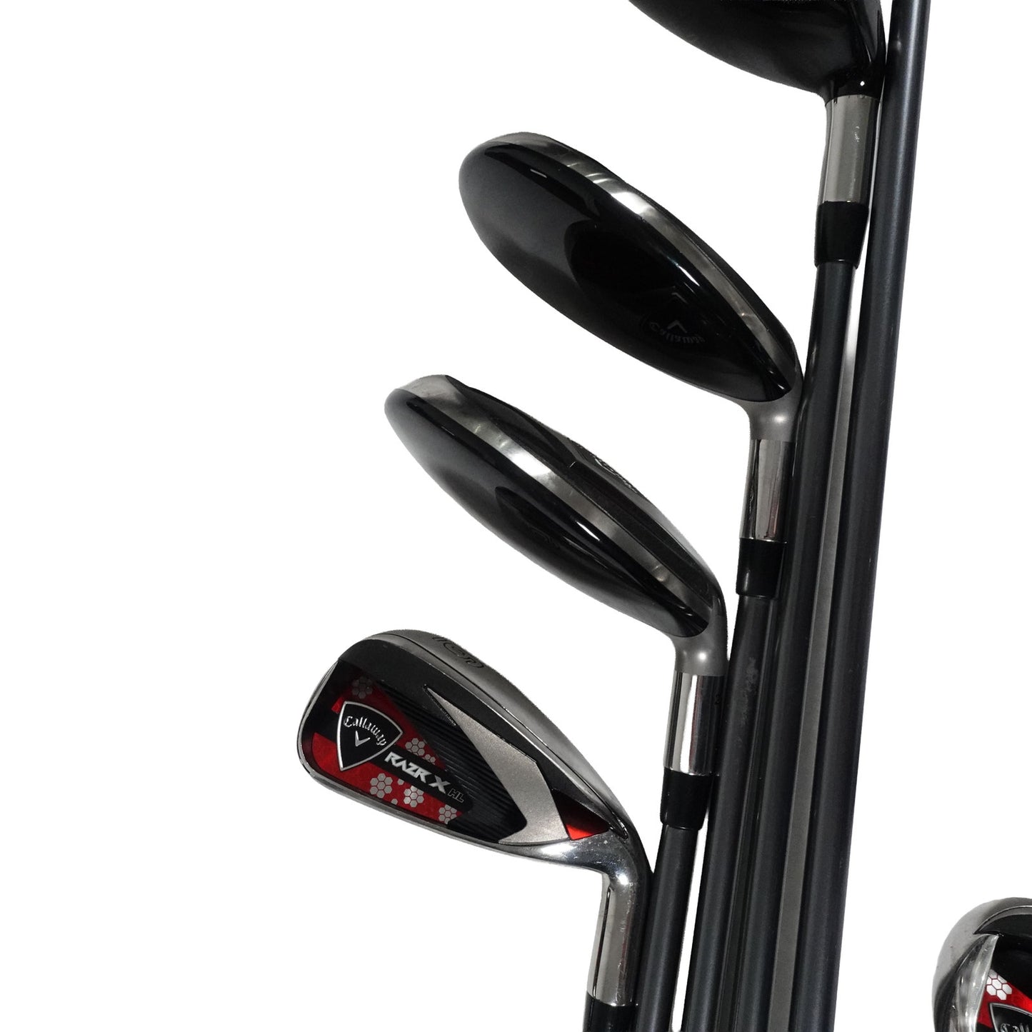 Callaway Razr X HL Set Driver 3 Wood Iron Set 4 5H 6-SW Ladies Flex RH NEW GRIPS