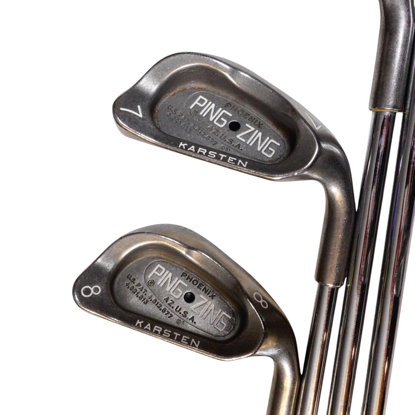 Ping Zing Black Dot Iron Set JZ Stiff Flex Steel 5-PW+SW Matching Serials RH