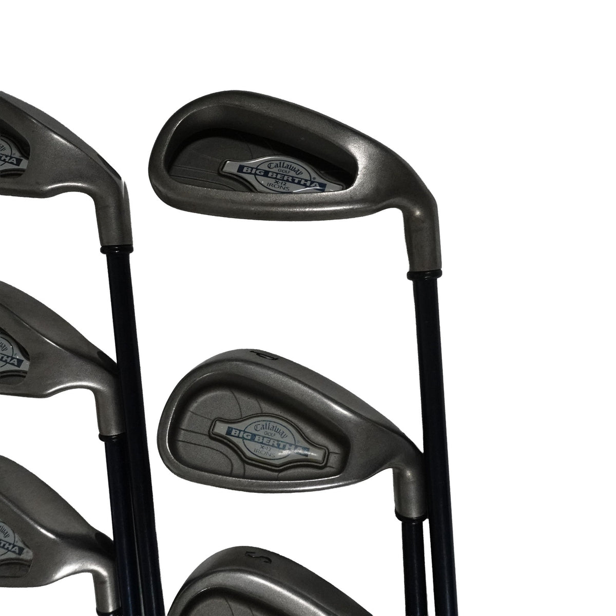 Callaway Big Bertha X-12 Iron Set RCH 99 Regular Graphite Golf Pride 6-PW RH
