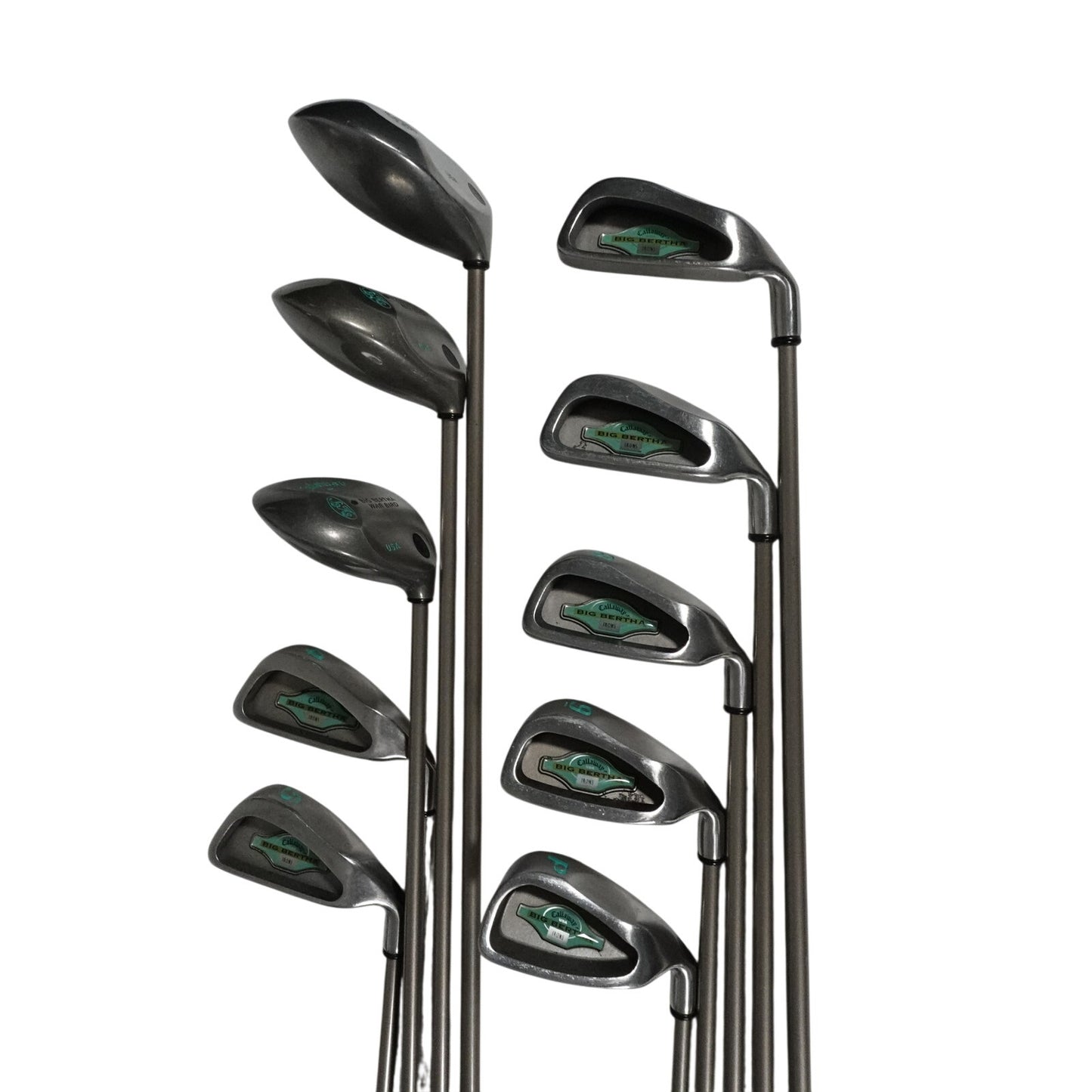 Callaway Big Bertha Set Gems Ladies Flex Graphite Driver 3 5 Wood 4-PW RH