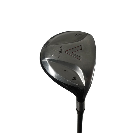 TaylorMade V Steel 3 Wood 15 D MAS2 Regular Flex Graphite 43" RH NEW GRIP