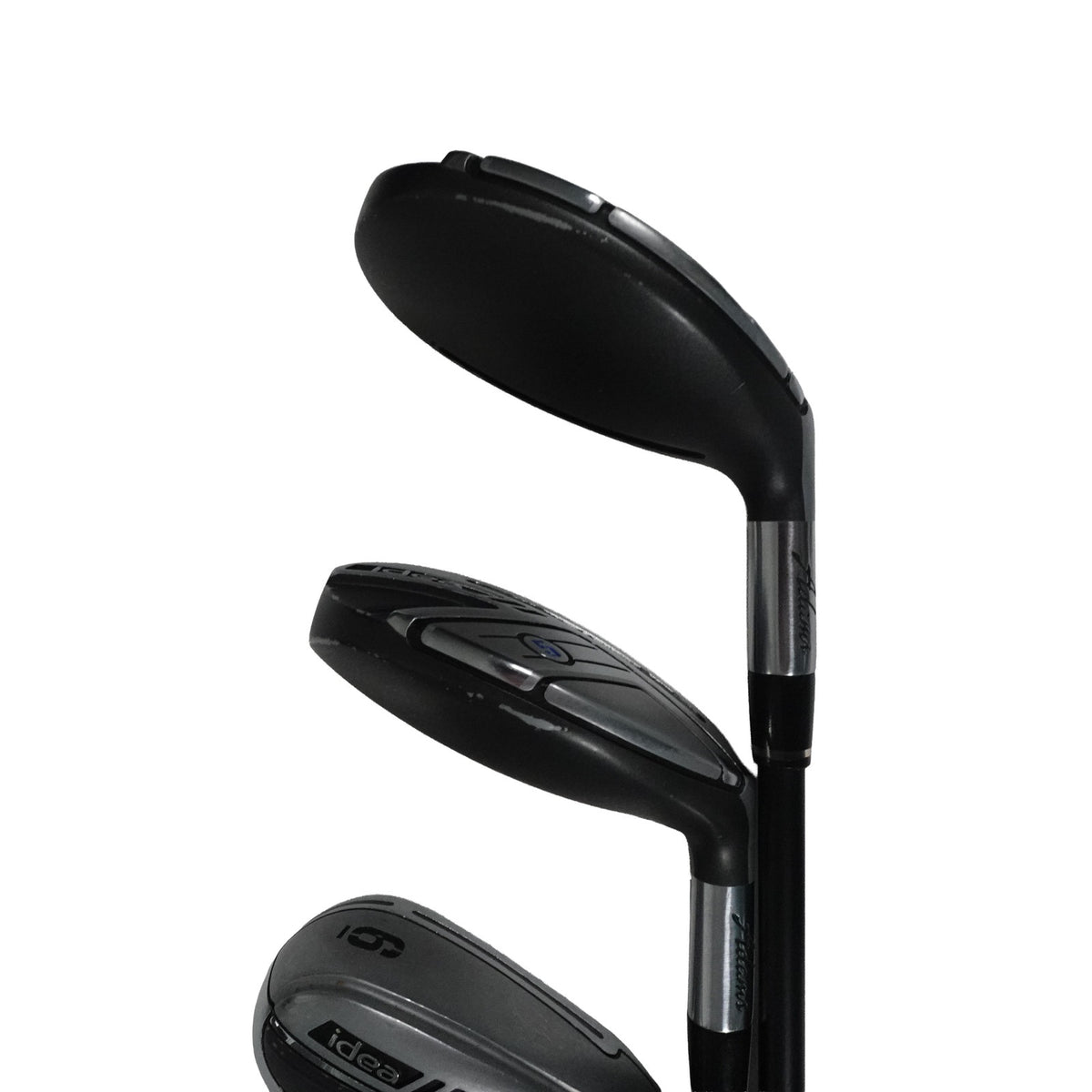 Adams IDEA Iron Hybrid Set A Senior Flex Graphite 4-5H 6-PW+SW RH