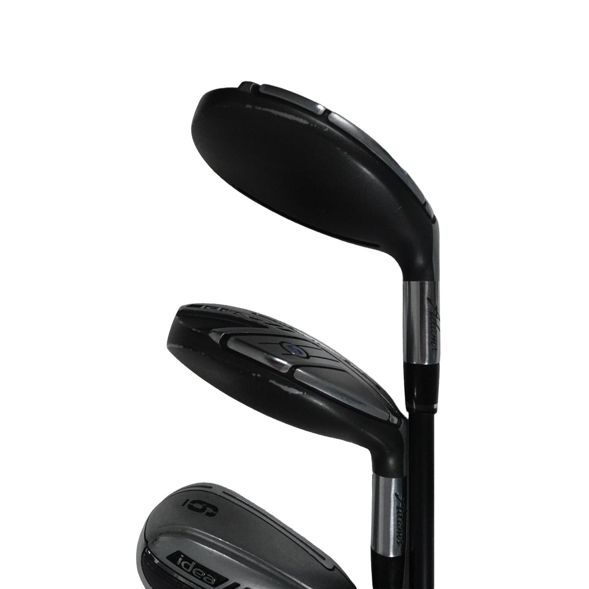 Adams IDEA Iron Hybrid Set A Senior Flex Graphite 4-5H 6-PW+SW RH