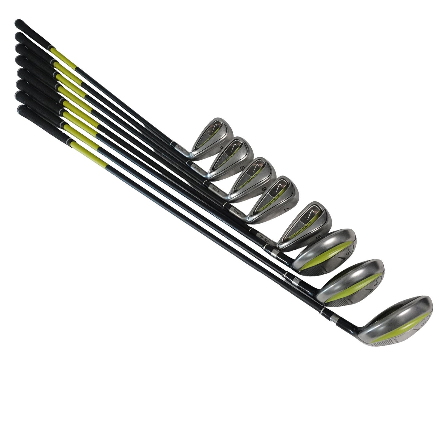 Nike SlingShot SS HL Hybrid Iron Set Regular Flex UST Graphite RH NEW GRIPS