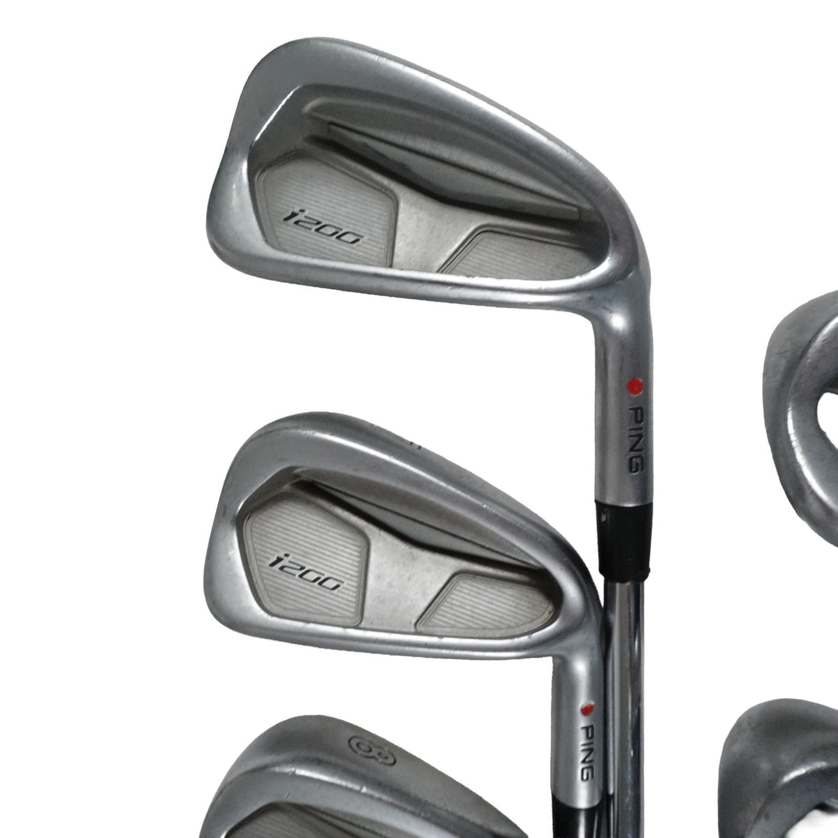 Ping i200 Red Dot Iron Set Stiff Flex Steel 6-PW Matching Serials RH NEW GRIPS