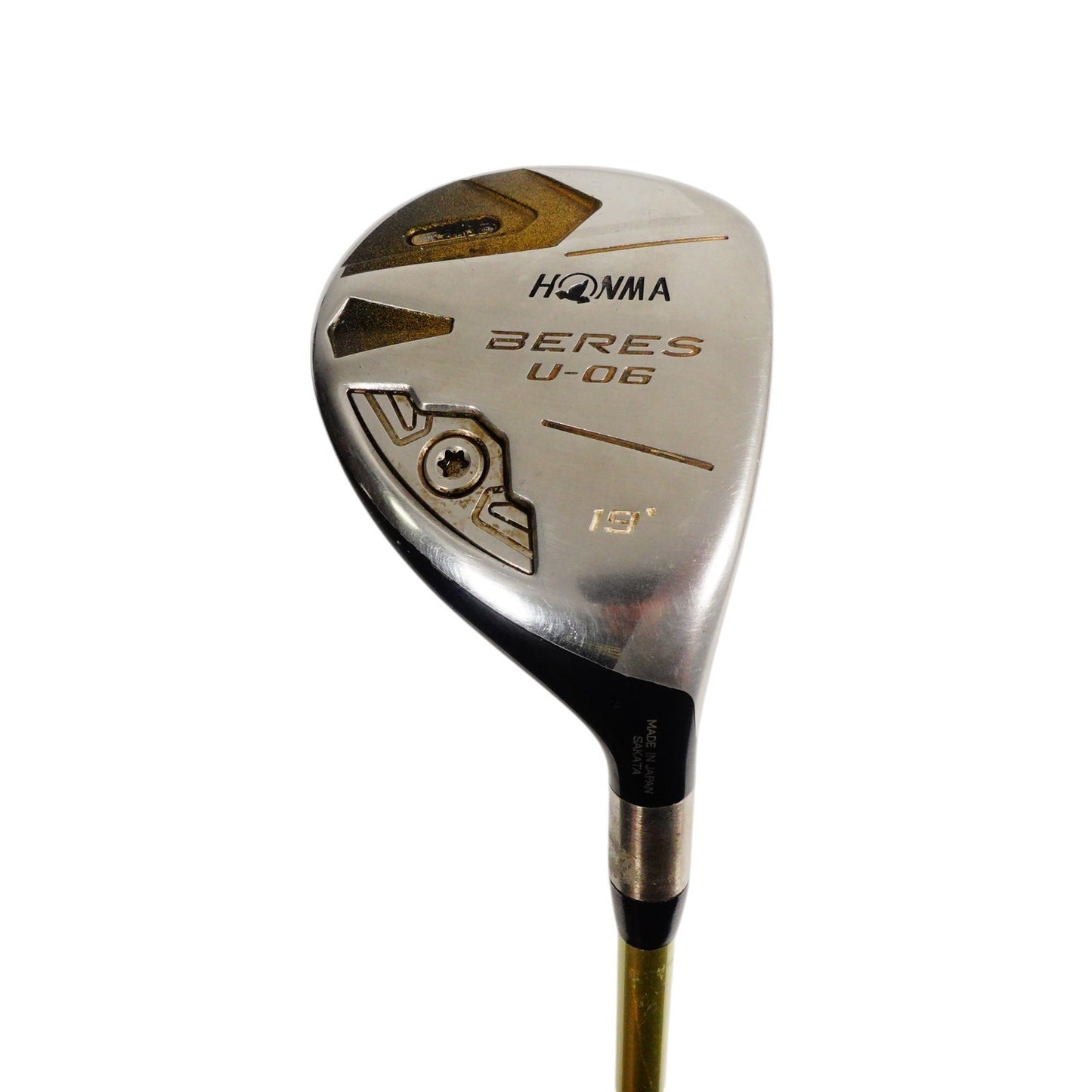 Honma Beres U-06 19 Degree 3 Hybrid Armrq X Graphite Stiff Flex 40.5" RH