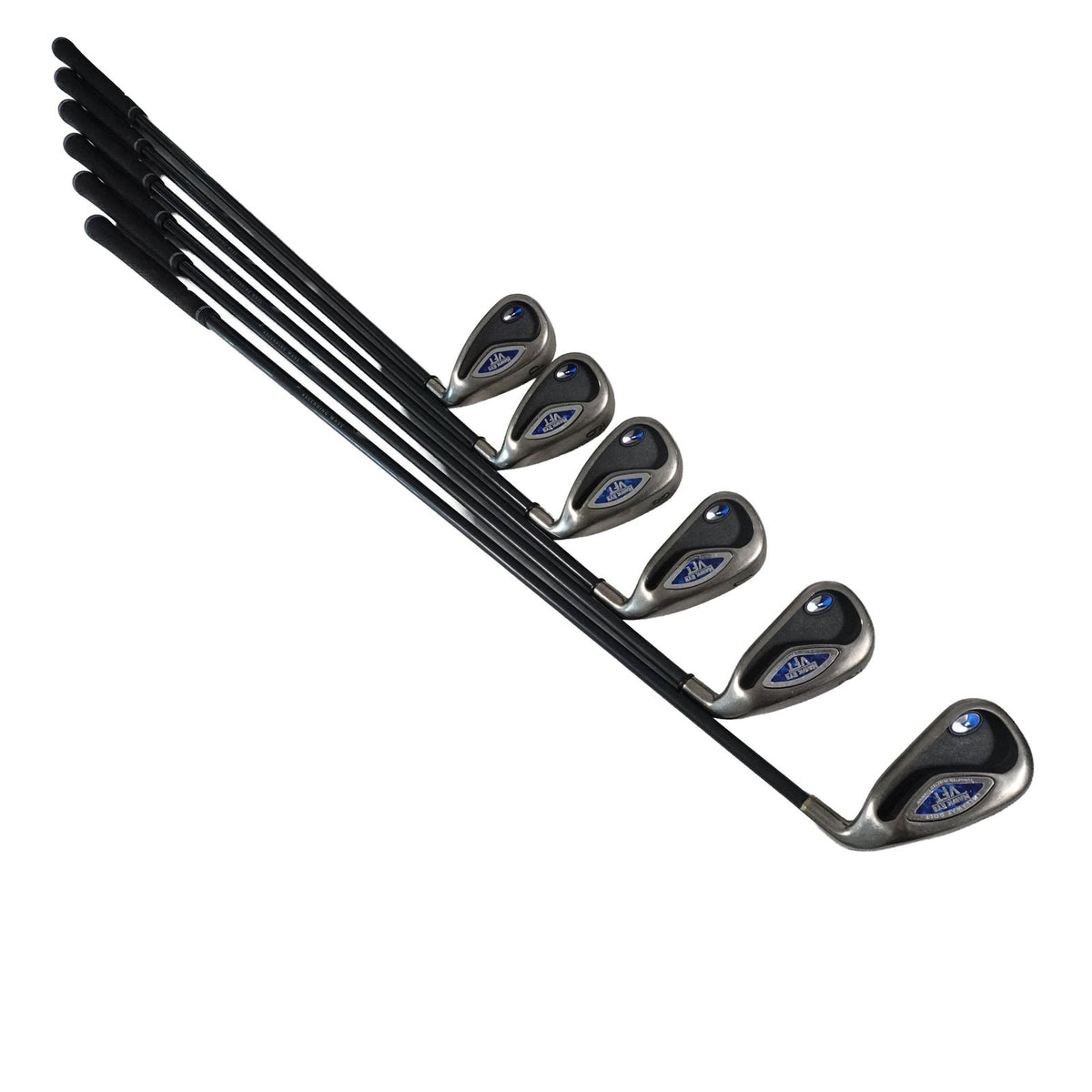 Callaway Hawkeye VFT Iron Set System 75 Regular Flex Graphite 5-PW RH NEW GRIPS