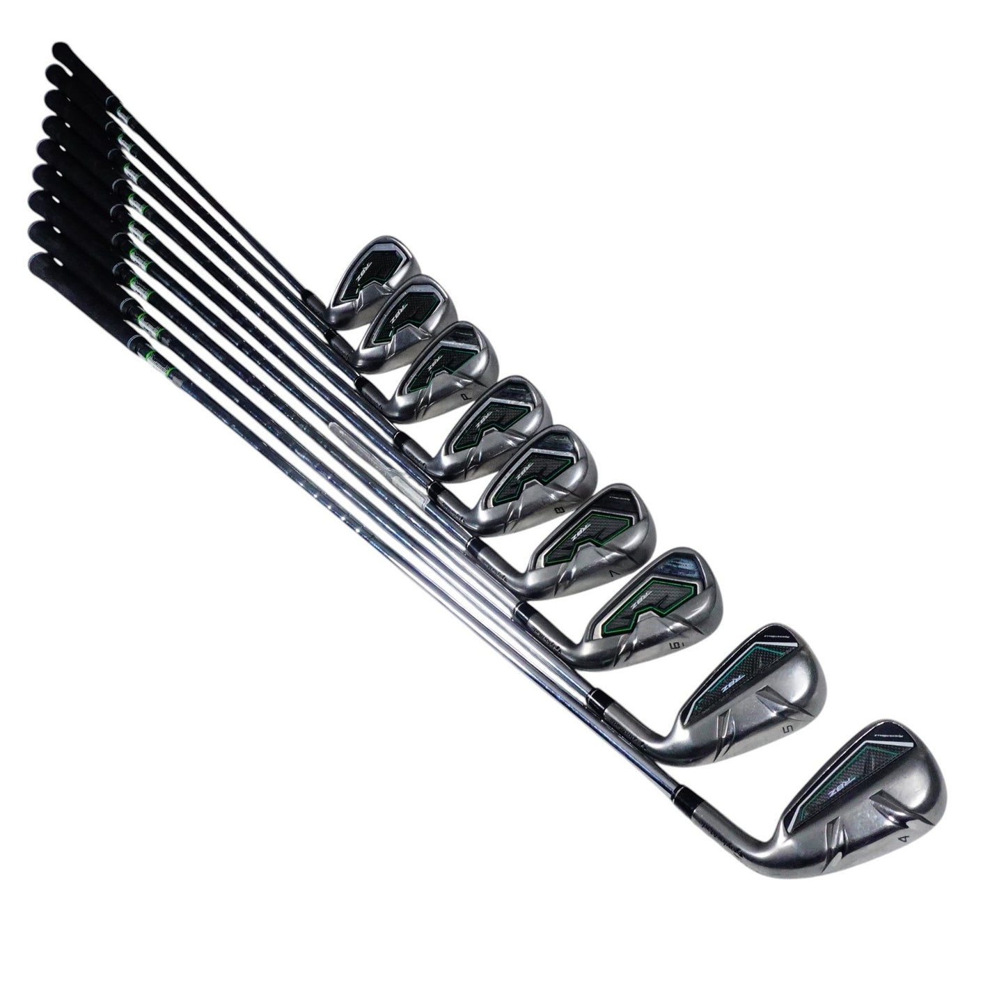 TaylorMade RBZ Iron Set Regular Flex Steel 4-PW+A+SW RH NEW GRIPS