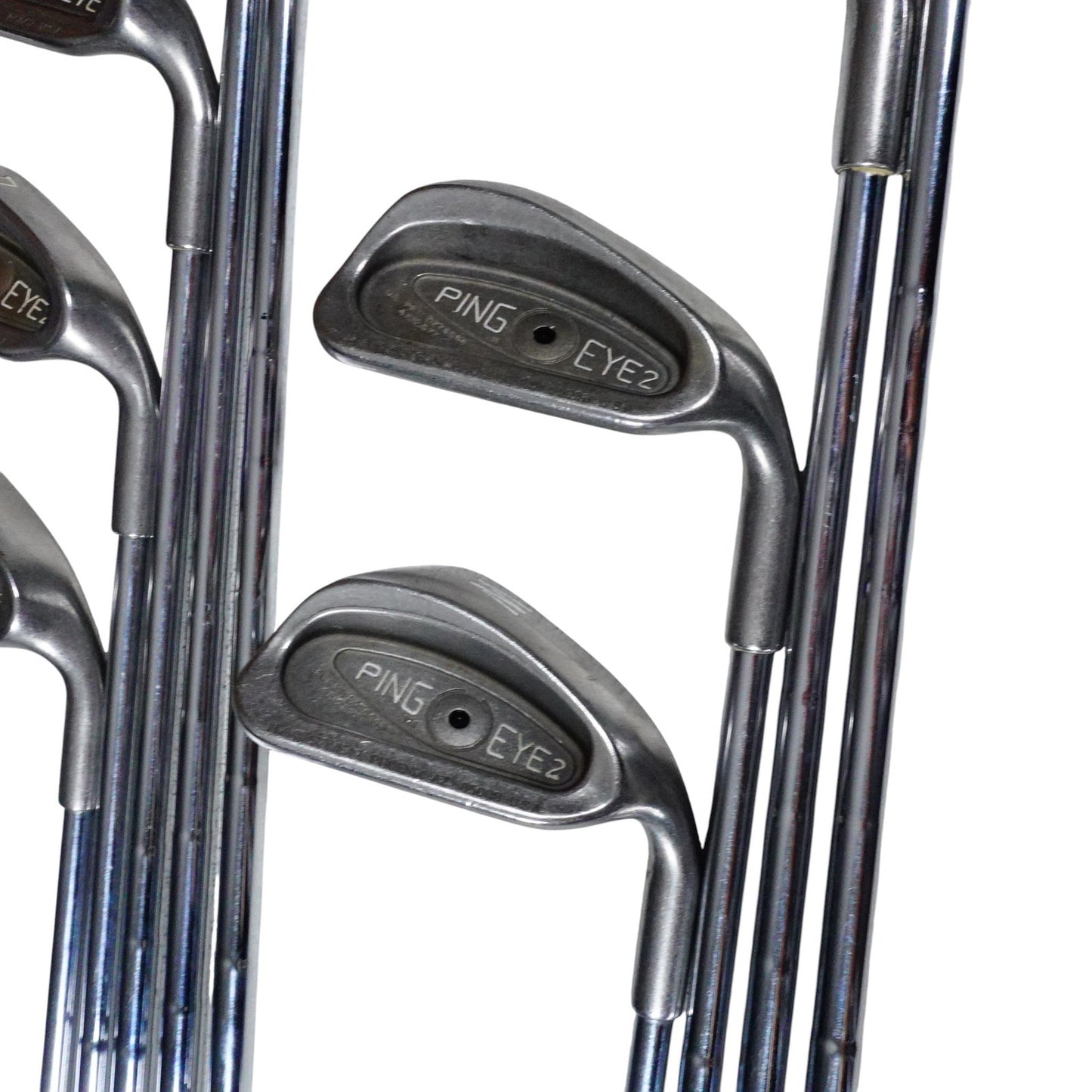 PIng Eye 2 Black Dot Iron Set Matching Serial ZZ Lite Stiff Flex Steel 2-PW RH