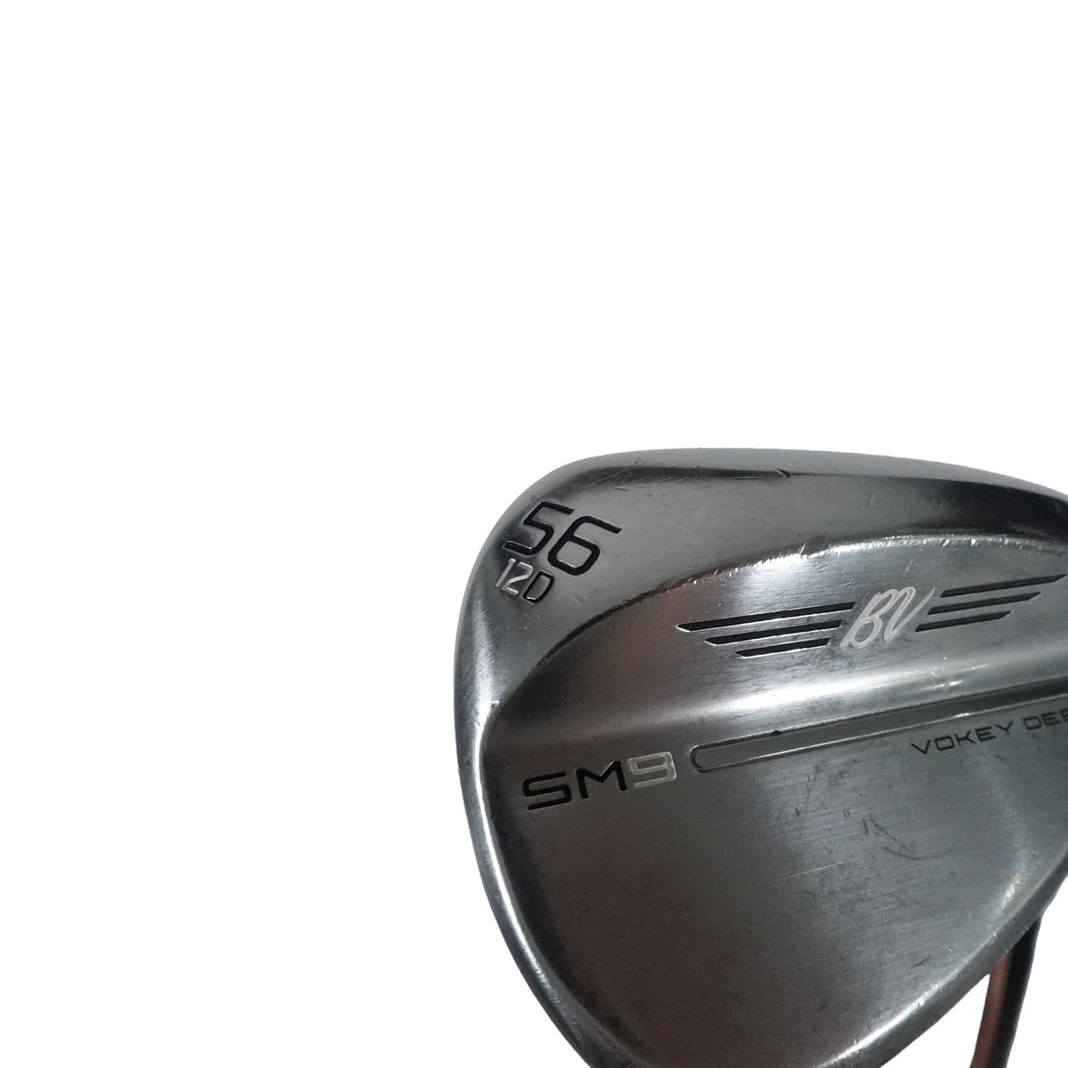 Titleist Vokey SM9 Chrome Tour 56 D 12 D Sand Wedge Flex Steel 35.5" RH NEW GRIP