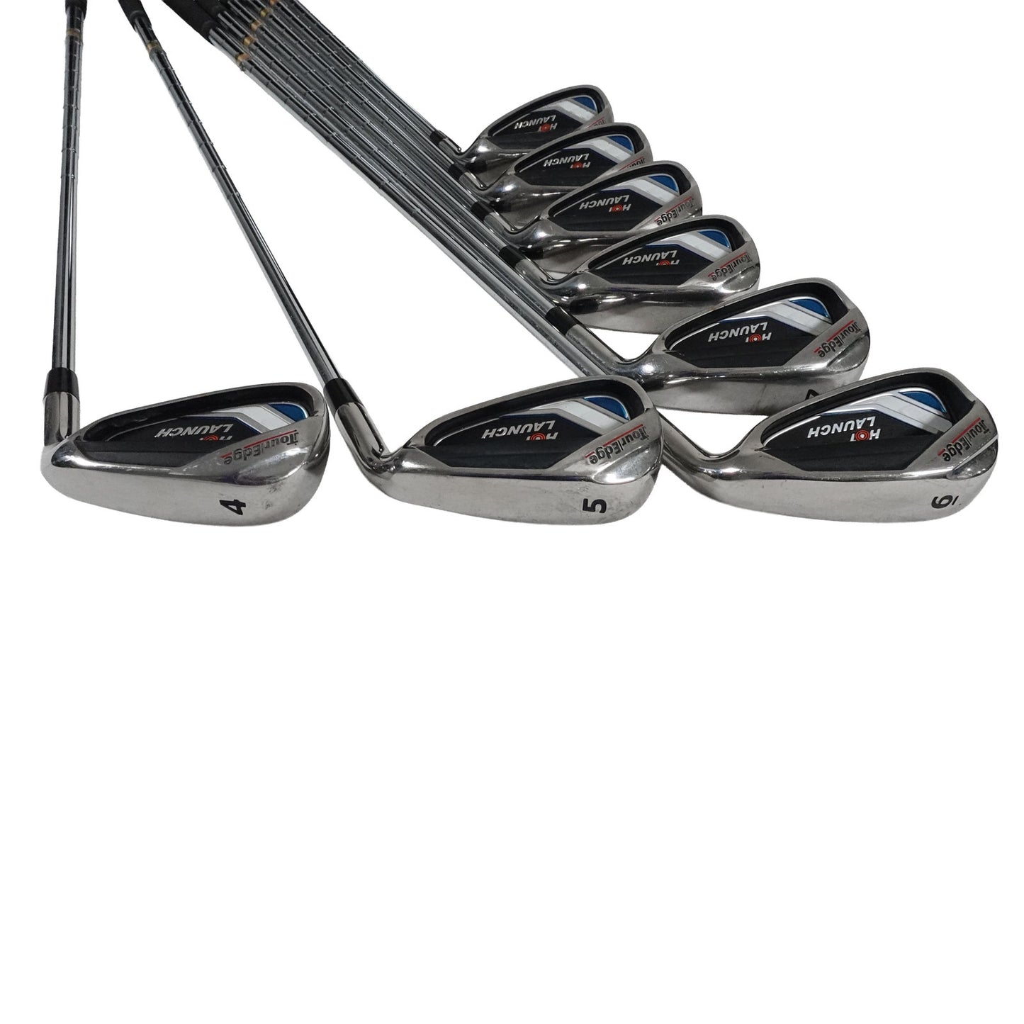 Tour Edge Hot Launch Iron Set Dynalite Gold Regular Flex Steel 4-PW+A RH