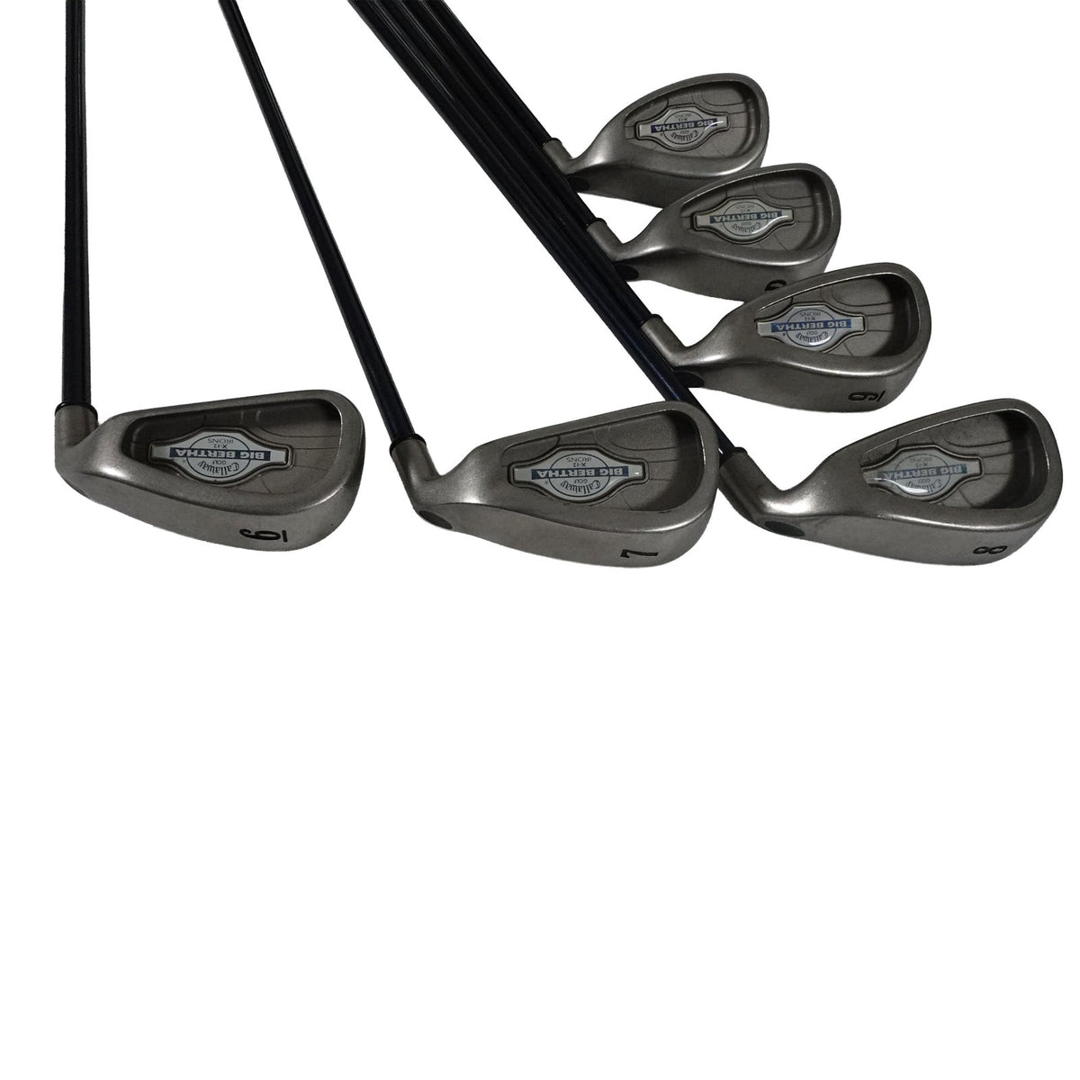 Callaway Big Bertha X-12 Iron Set RCH 99 Regular Graphite Golf Pride 6-PW RH
