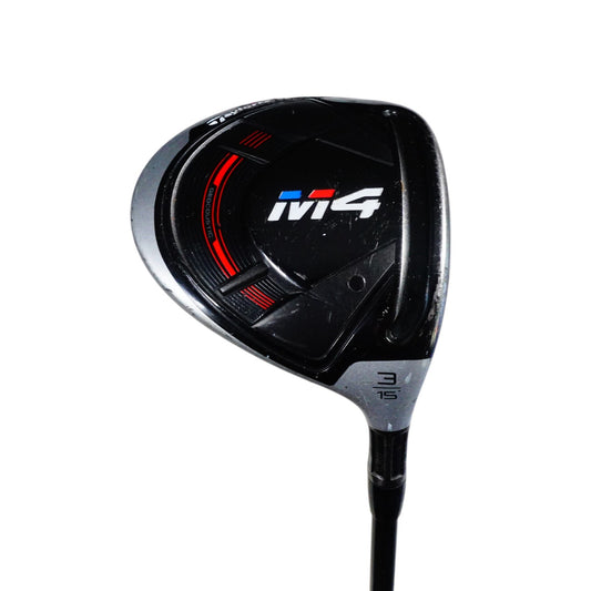 TaylorMade M4 3 Wood 15 Degree Hzrdus 6.5 85g Extra Stiff Graphite 43.5" RH