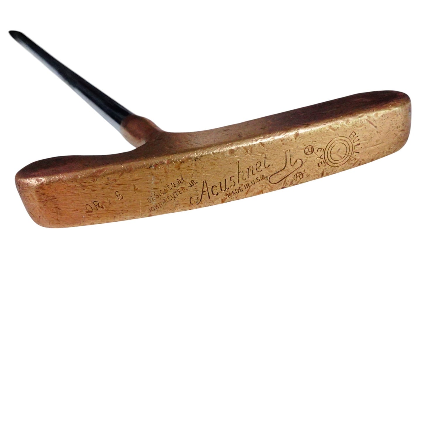 Acushnet Bulls Eye Blade Putter OR 6A John Reuter Jr 36" RH