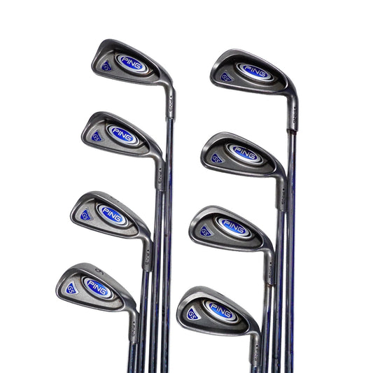 Ping G5 Black Dot Iron Set CS Lite Stiff Flex Steel 3-PW RH Matching Serials