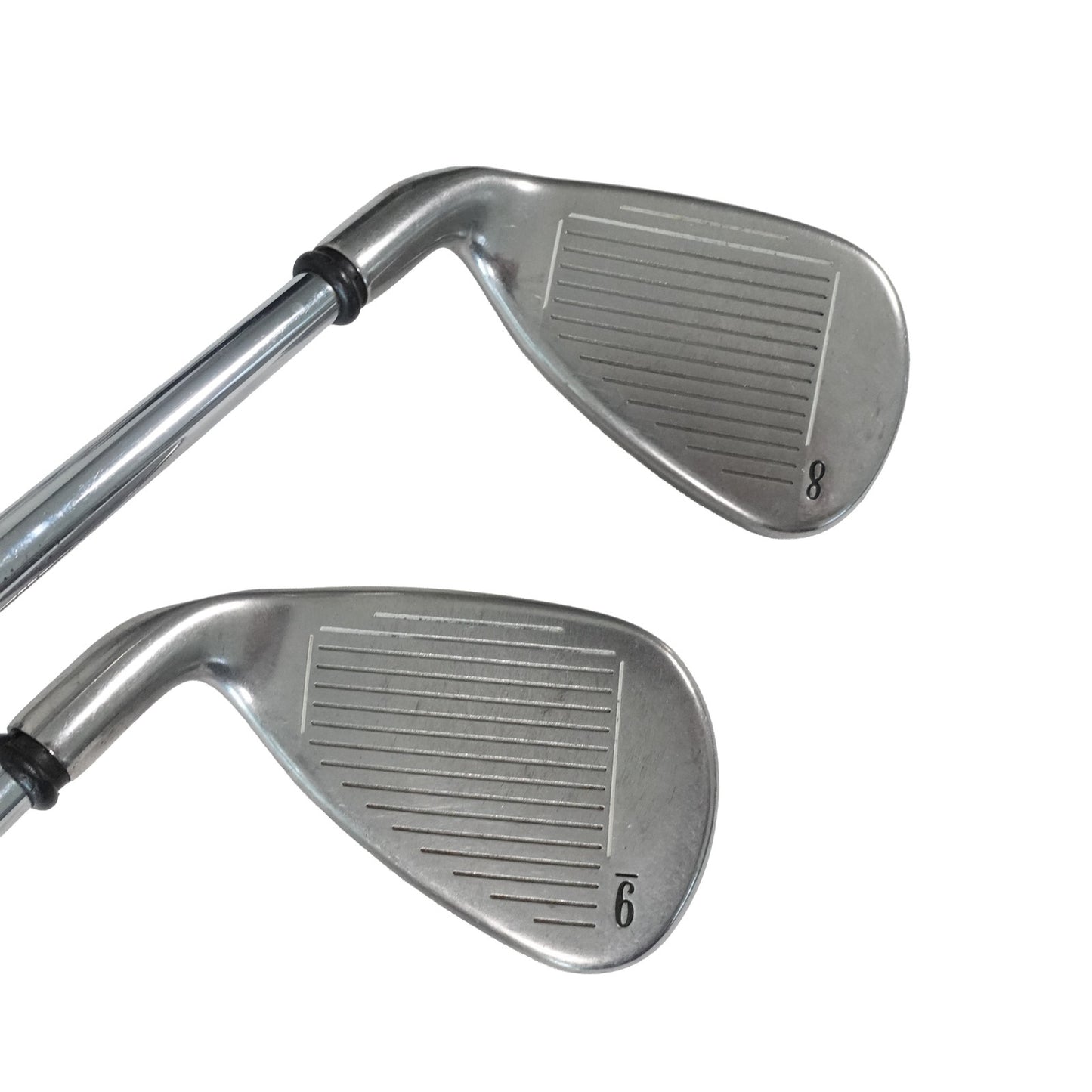 Callaway Big Bertha Iron Set Uniflex Steel 4-10+PW RH +1/2" NEW GRIPS