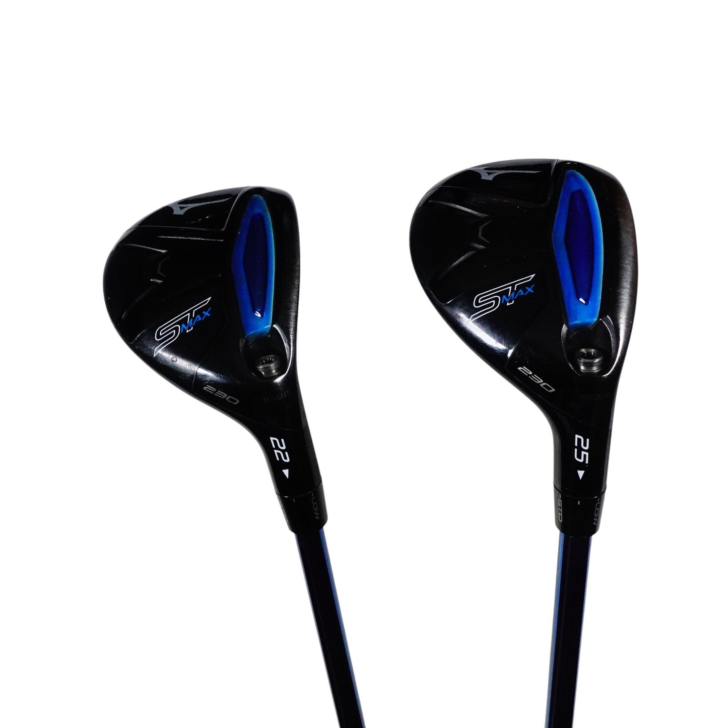 Mizuno ST Max 4 5 Hybrid 22 25 Degree Hybrid Set Ling 75 F3 Regular Graphite RH