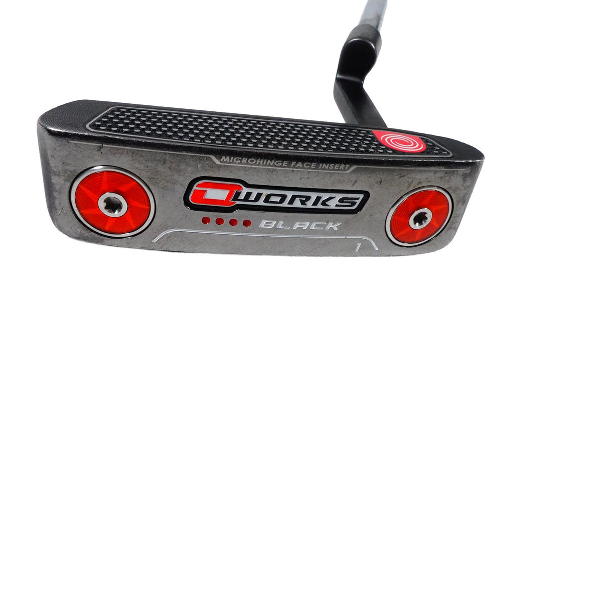 Odyssey O Works Black #1 Microhinge Face Blade Putter 34.5" RH NEW GRIP