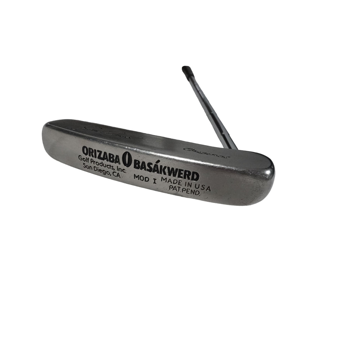 Orizaba Basakwerd Mod I Pat Pend Vintage Putter 34.5" RH