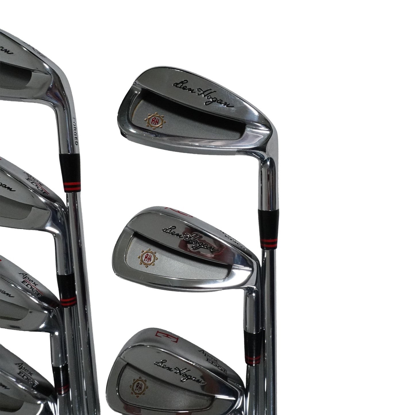 Ben Hogan Apex Edge Iron Set Steel 3 Regular Flex All Original 3-9+E+F RH