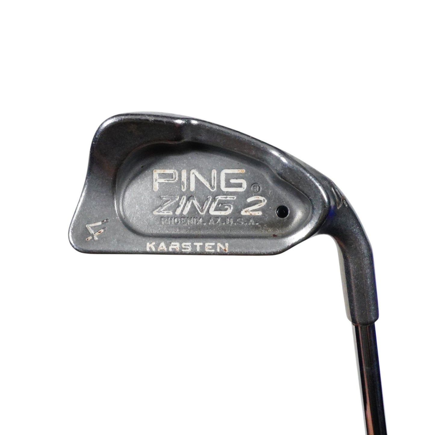 Ping Zing 2 Black Dot 4 Iron JZ Stiff Flex Steel 38.5" RH NEW GRIP