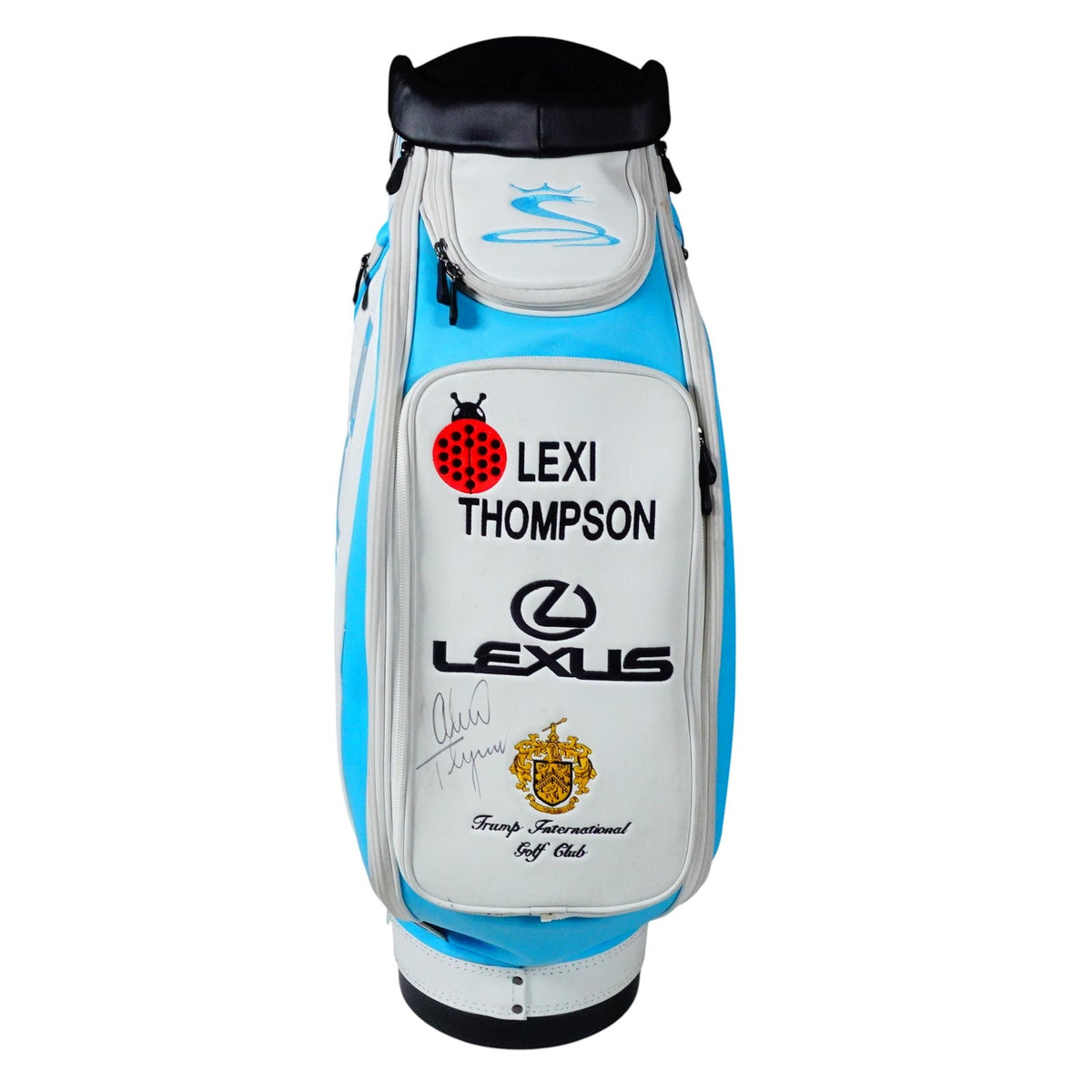 Cobra Lexus Trump Tour Staff Bag Lexi Thompson Autographed Golf Bag