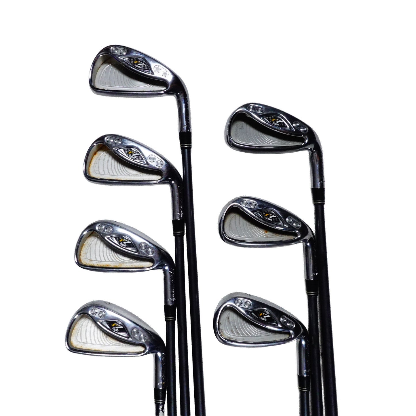 TaylorMade R7 CGB Max Iron Set 55 Hyper Lite Regular Flex Graphite 4-PW +1" RH