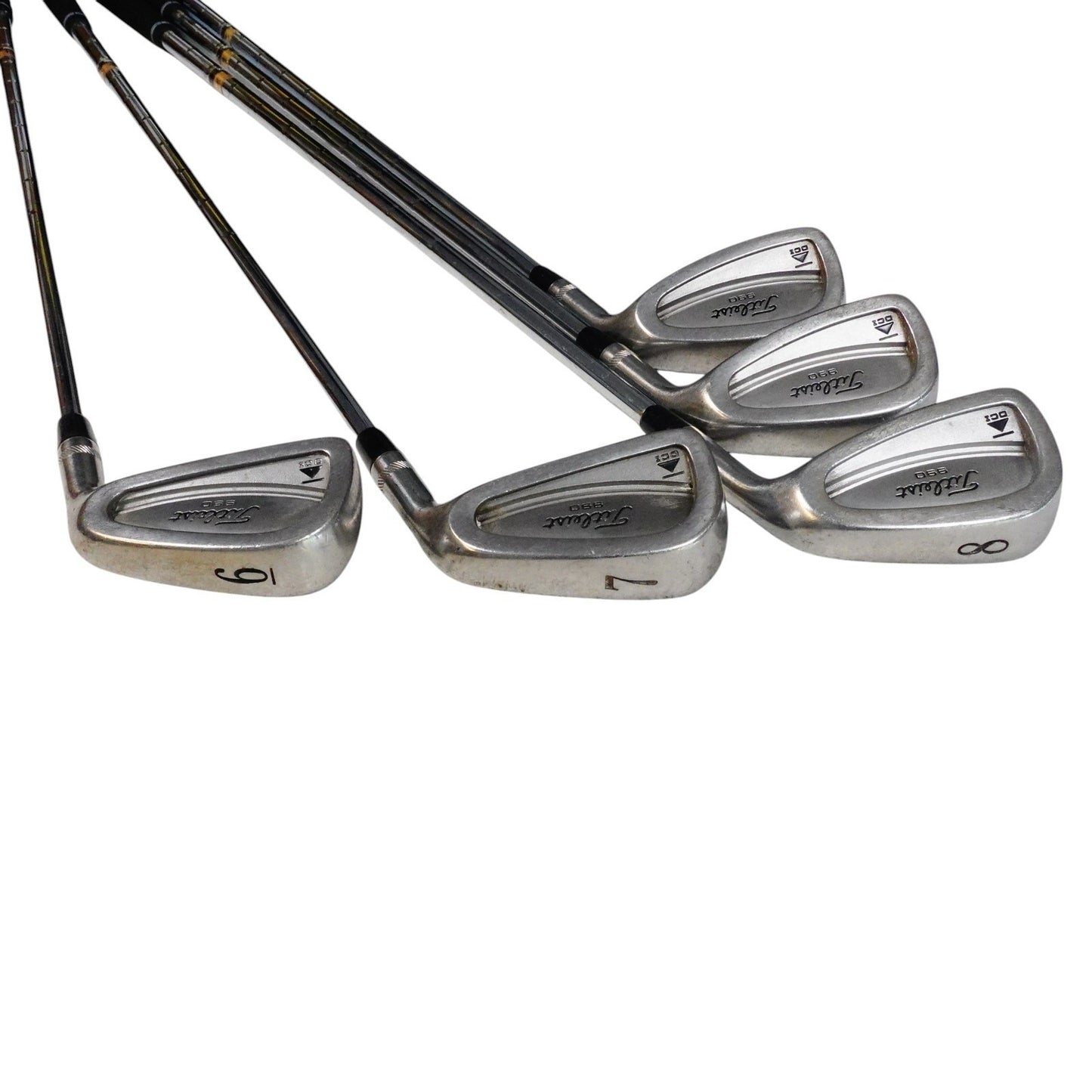 Titleist DCI 990 Iron Set Dynamic Gold S300 Stiff Flex 3-PW RH NEW GRIPS