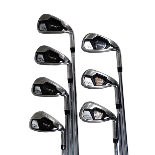 Callaway Rogue ST Max OS Iron Set Regular Flex Steel 5-PW+A RH