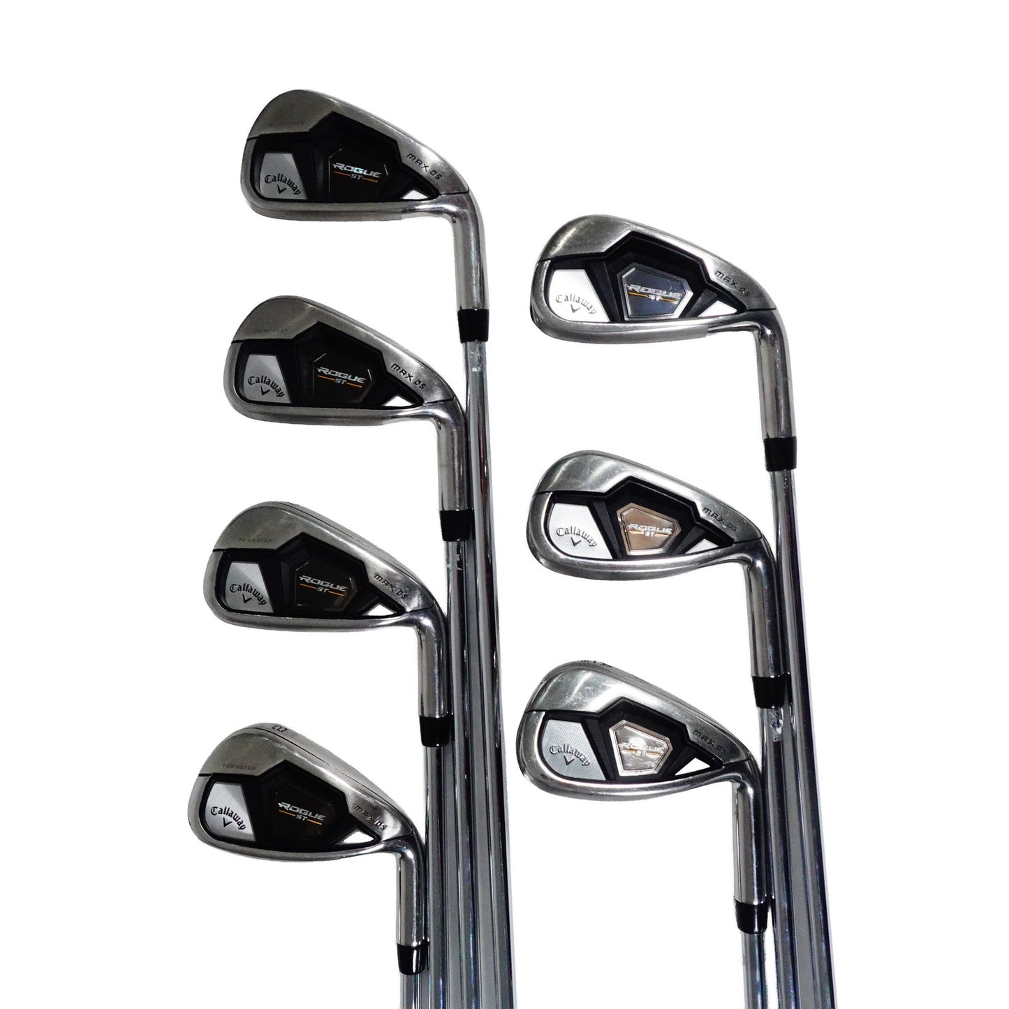 Callaway Rogue ST Max OS Iron Set Regular Flex Steel 5-PW+A RH