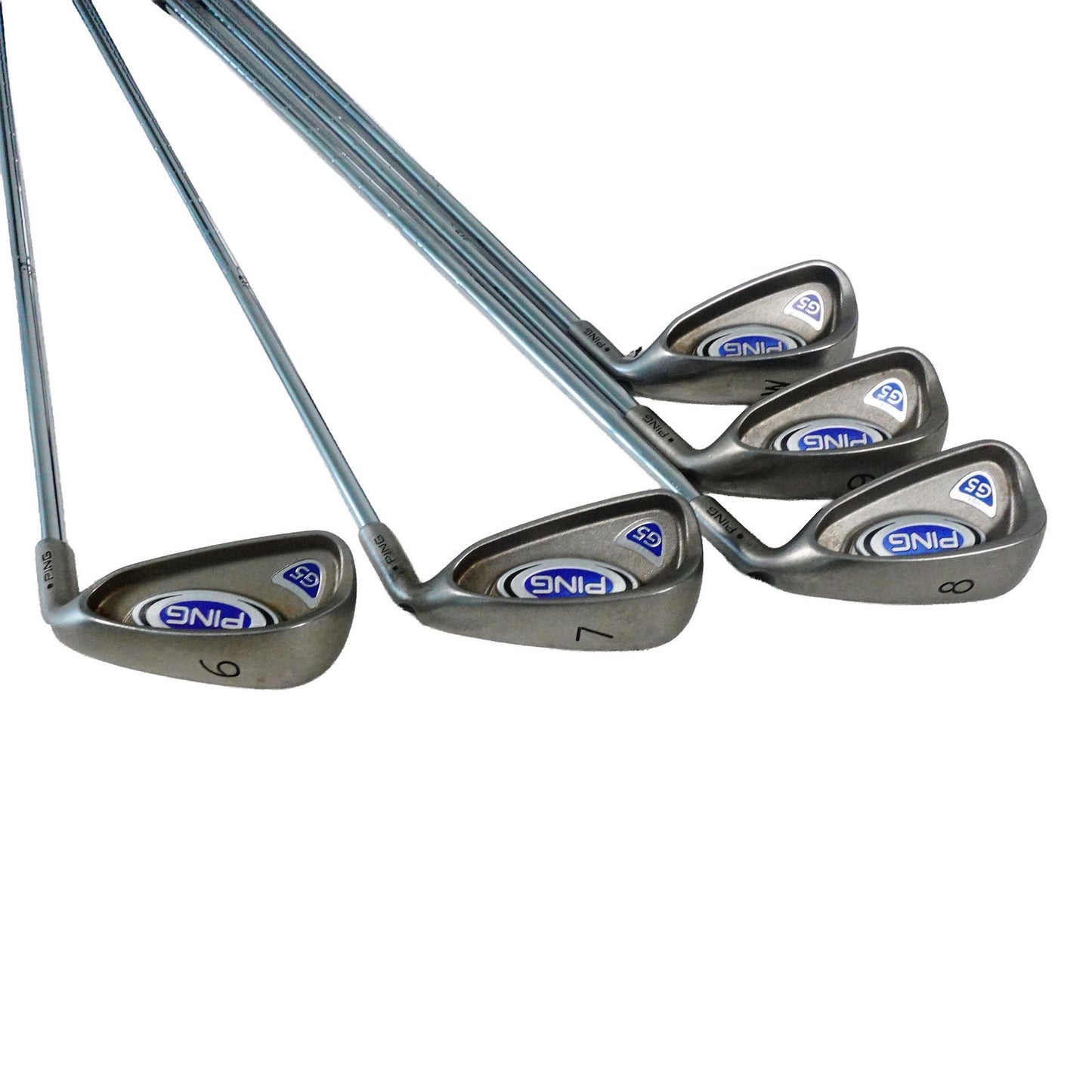 Ping G5 Black Dot Iron Set CS Lite Regular Flex Steel 3-PW RH NEW GRIPS