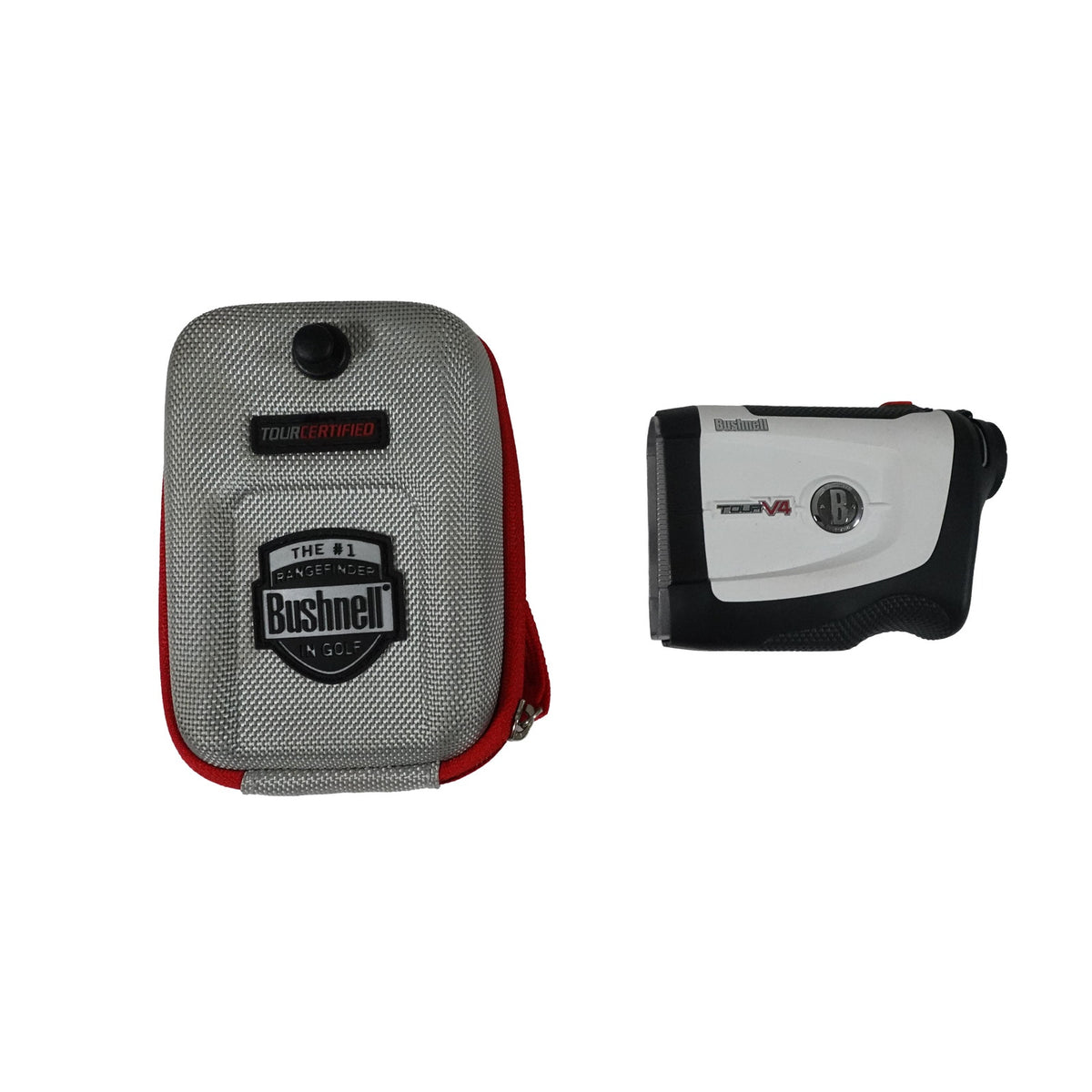 Bushnell Tour V4 Golf Laser Rangefinder Fast Focus System Case New Battery