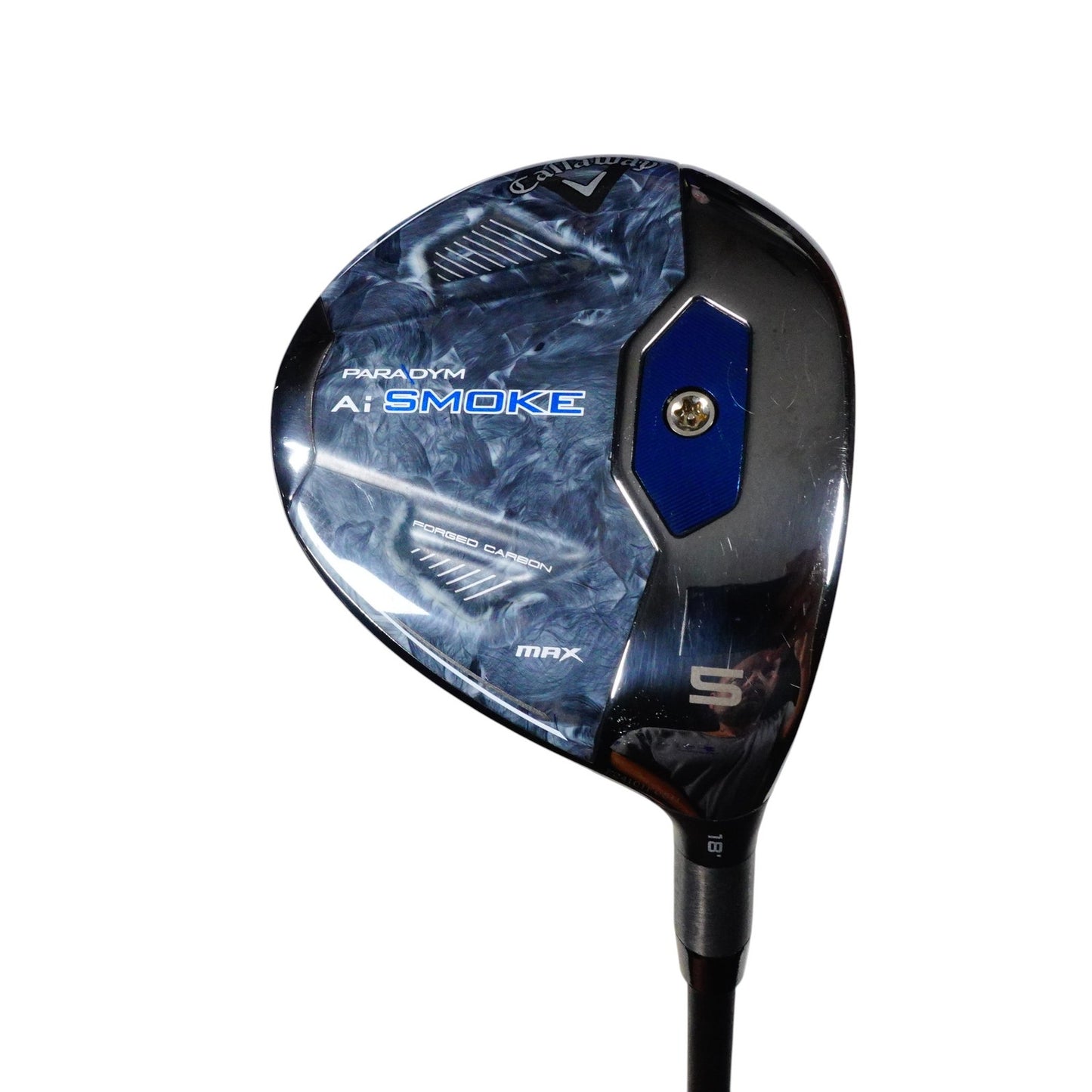 Callaway Ai Smoke Max 5 Wood Tensei Blue 65 Stiff Flex Graphite 42.5" RH w HC