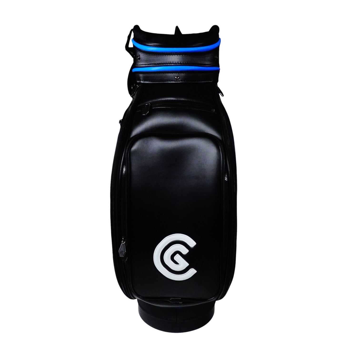 Cleveland Golf Tour Staff Bag Black White Blue 6 Way New with Tags