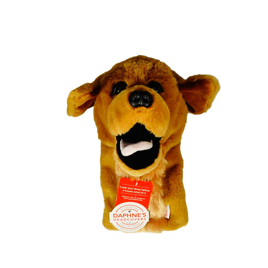 Daphne's Driver Wood Headcover Golden Retriever Dog New with Tag