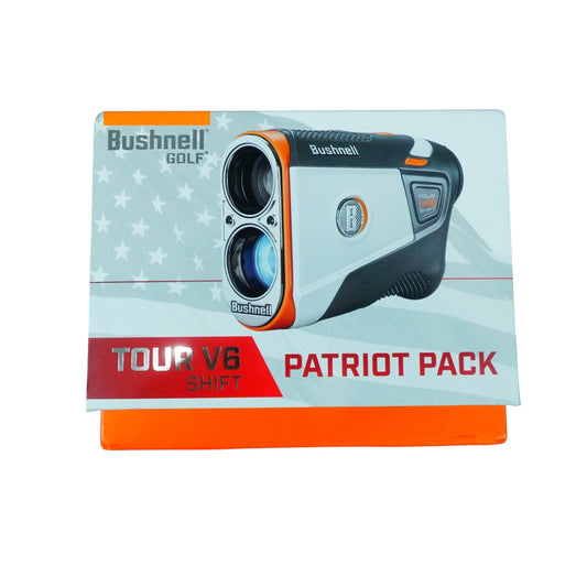 Bushnell Tour V6 Shift Patriot Pack Laser Golf Rangefinder with Slope New Open