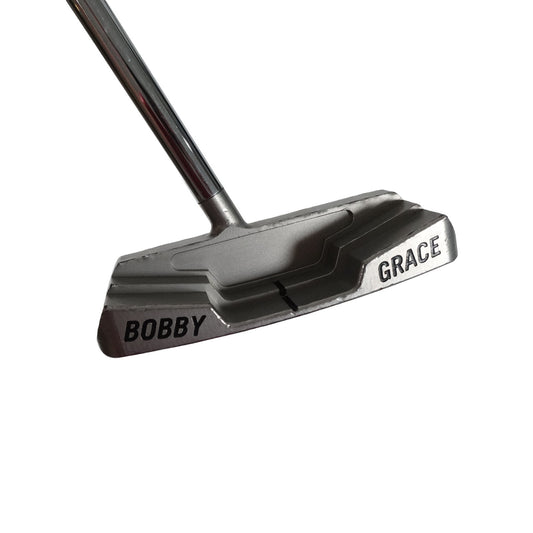 Bobby Grace Center Cut Center Shafted Blade Putter 34.5" RH NEW SUPERSTOKE GRIP