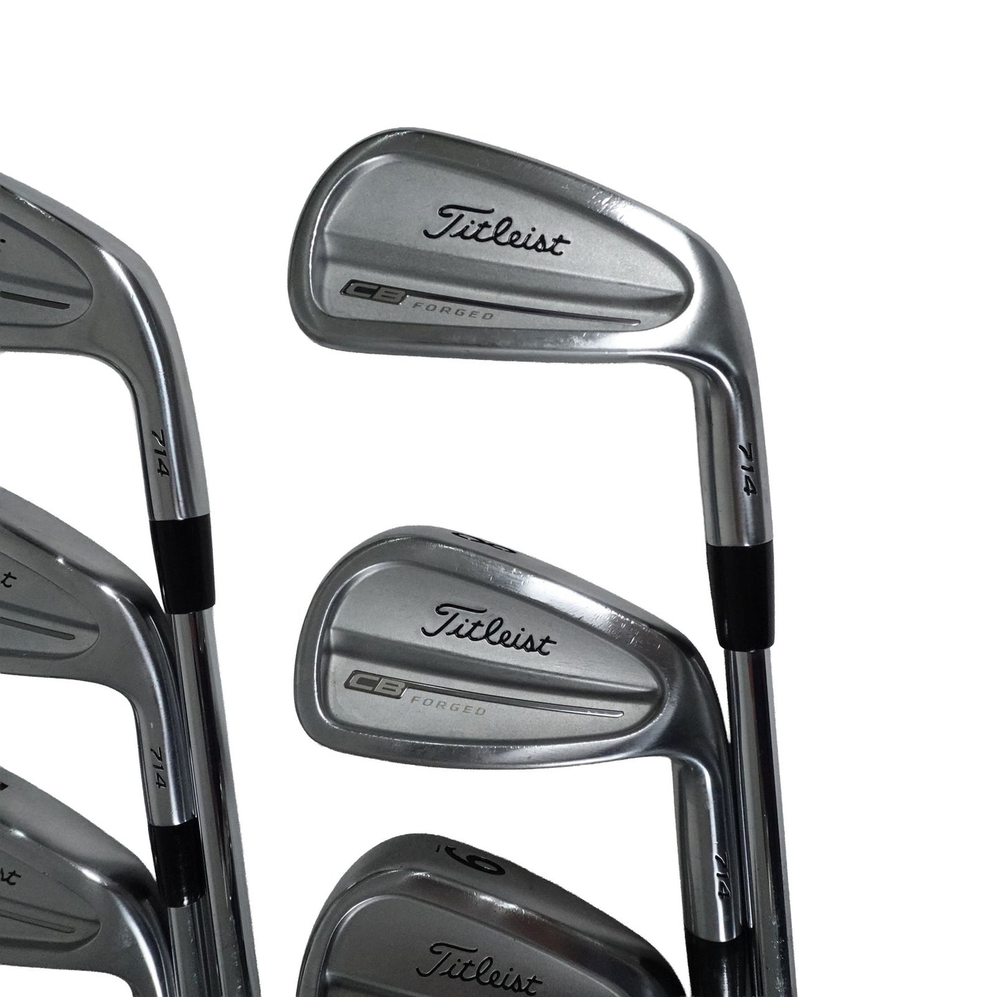 Titleist 714 CB Forged Iron Set Dynamic Gold S300 Stiff Flex Steel 3-PW RH