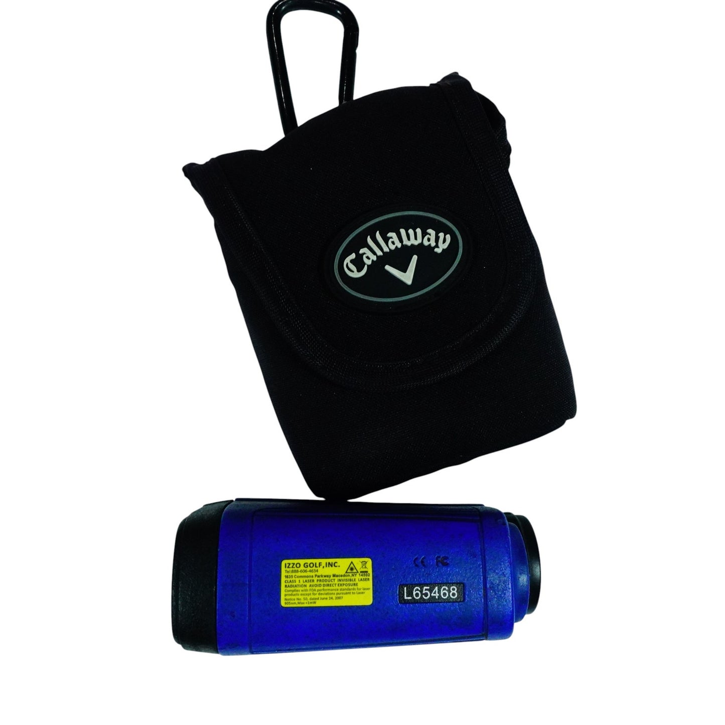 Callaway S200S Blue Laser Golf Rangefinder with Soft Case Tested