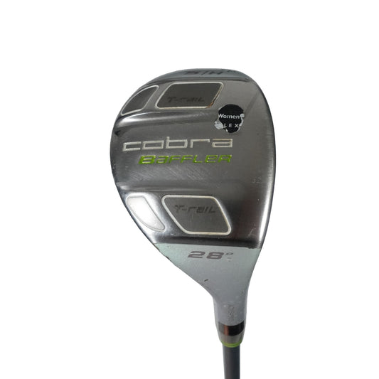 Cobra Baffler T Rail 5 Hybrid 28 D Ladies 50 Graphite 38.5" RH NEW GRIP
